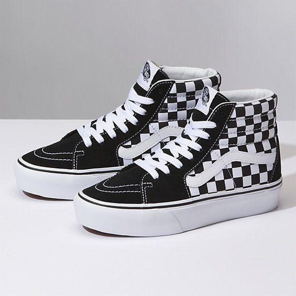 VANS SK8-HI PLATFORM 2.0 CHECKERBOARD/BLACK
